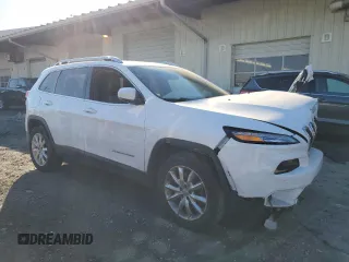 2014 Jeep Cherokee Limited with VIN 1C4PJMDS2EW246955, listed as a Copart auction lot 83755144 with Not Provided miles and Non Repairable. Bid and sale history available at DreamBid. Image 4.