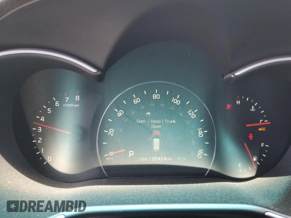 2014 Kia Sorento SX z VIN 5XYKW4A74EG547803, wystawiony jako Copart lot #58390675 z przebiegiem 138 424 mil mil oraz Szkoda całkowita • Salvage title. Historia ofert i sprzedaży dostępna na DreamBid. Obrazek 9.