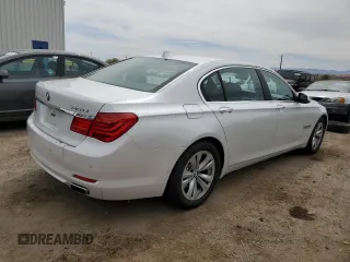 2011 BMW 7 Series 740Li with VIN WBAKB4C51BC574574, listed as a Copart auction lot 50425125 with 78,968 mi miles and Salvage title. Bid and sale history available at DreamBid. Image 3.