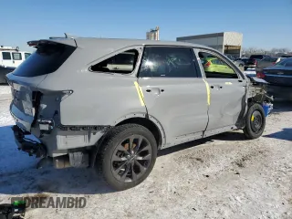 2022 Kia Sorento SX with VIN 5XYRKDLF3NG106596, listed as a Copart auction lot 45506645 with 50,081 mi miles and Salvage Title. Bid and sale history available at carsss.com. Image 3.