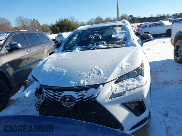 2020 Lexus NX with VIN JTJSARDZ1L5015064, listed as a IAAI auction lot 41351002 with 55,481 mi miles. Bid and sale history available at carsss.com. Image 12.
