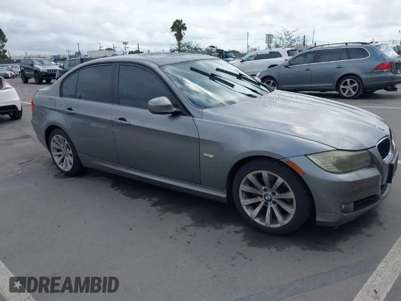 2011 BMW 3 Series 328i with VIN WBAPH5C59BA444595, listed as a IAAI auction lot 41756008 with Not Provided miles and . Bid and sale history available at carsss.com. Image 1.