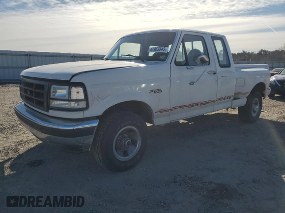 1994 Ford F-150 with VIN 1FTEX14H2RKB16714, listed as a Copart auction lot 42963845 with 67,953 mi miles and Salvage Title. Bid and sale history available at carsss.com. Image 1.