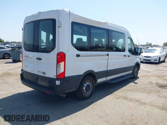 2023 Ford Transit Passenger XL with VIN 1FBAX2CG7PKC04821, listed as a IAAI auction lot 42379783 with 15,909 mi miles and . Bid and sale history available at DreamBid. Image 4.