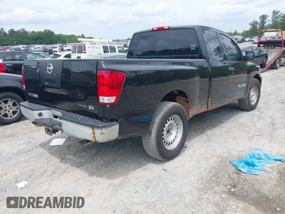 2010 Nissan Titan SE with VIN 1N6BA0CH7AN313538, listed as a IAAI auction lot 42179216 with 207,233 mi miles. Bid and sale history available at carsss.com. Image 4.