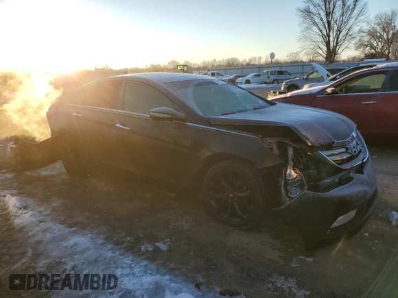 2012 Hyundai Sonata SE with VIN 5NPEC4AB3CH360701, listed as a Copart auction lot 87855345 with 203,798 mi miles and Non Repairable. Bid and sale history available at carsss.com. Image 4.