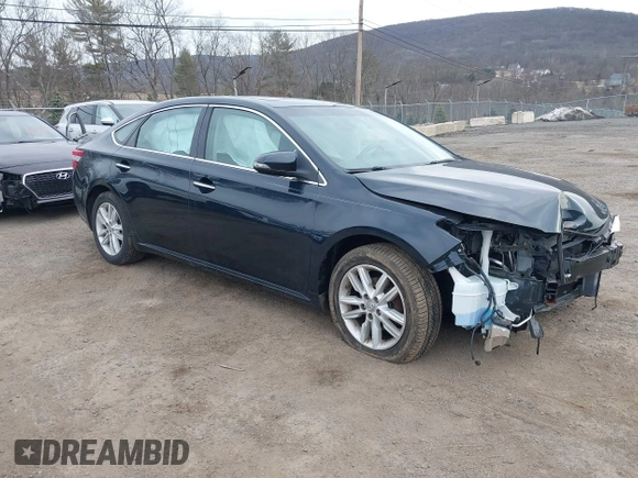 2015 Toyota Avalon Limited with VIN 4T1BK1EB1FU170934, listed as a IAAI auction lot 41618031 with 124,854 mi miles and . Bid and sale history available at DreamBid. Image 1.