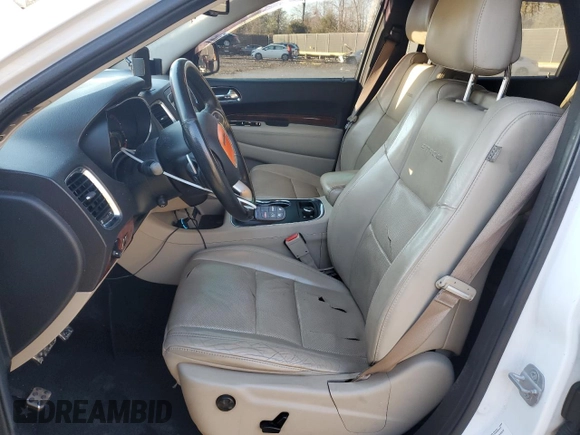 2014 Dodge Durango Citadel with VIN 1C4SDJET0EC391064, listed as a Copart auction lot 86631634 with 147,252 mi miles and Salvage Title. Bid and sale history available at DreamBid. Image 7.