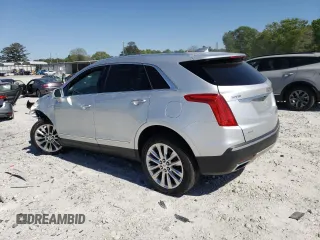 2017 Cadillac XT5 Platinum AWD with VIN 1GYKNFRS6HZ252130, listed as a Copart auction lot 52923025 with 58,046 mi miles and Salvage Title. Bid and sale history available at carsss.com. Image 2.
