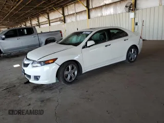 2010 Acura TSX with VIN JH4CU2F66AC015271, listed as a Copart auction lot 54620125 with 46,482 mi miles and Salvage Title. Bid and sale history available at carsss.com. Image 1.