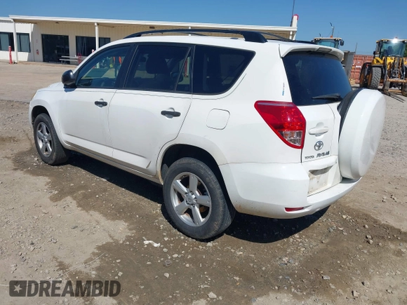2008 Toyota RAV4 with VIN JTMZD35V685106744, listed as a IAAI auction lot 41960434 with 218,671 mi miles. Bid and sale history available at carsss.com. Image 3.