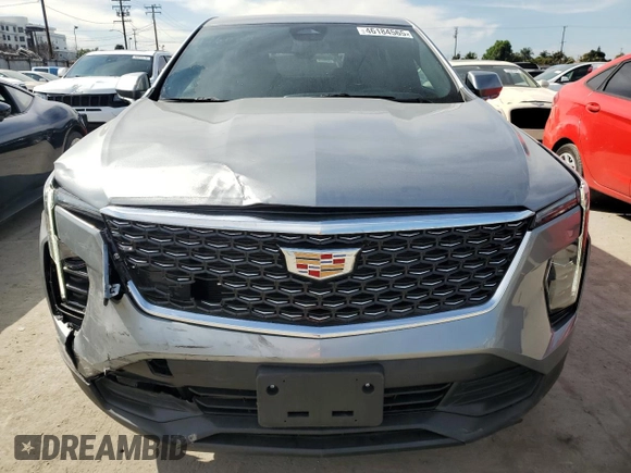 2024 Cadillac XT4 AWD Luxury with VIN 1GYFZBR40RF150020, listed as a Copart auction lot 46184565 with 9,188 mi miles and Salvage Title. Bid and sale history available at carsss.com. Image 5.