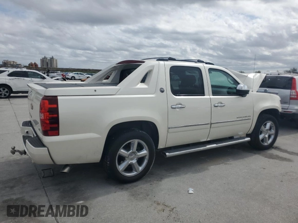 2013 Chevrolet Avalanche LTZ with VIN 3GNMCGE06DG321043, listed as a Copart auction lot 48144995 with Not provided miles and Salvage title. Bid and sale history available at DreamBid. Image 3.