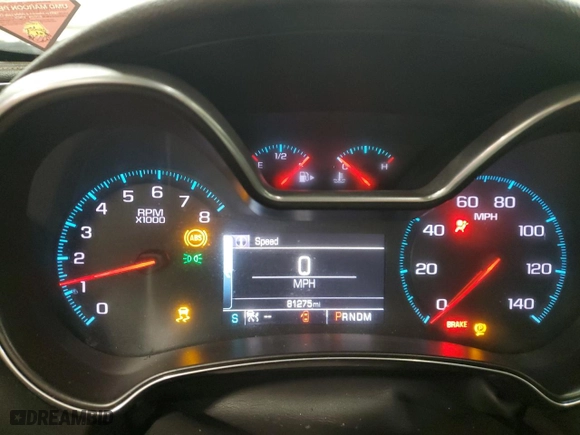 2015 Chevrolet Impala LTZ with VIN 2G1165S39F9251419, listed as a Copart auction lot 47769125 with 81,275 mi miles and Salvage Title. Bid and sale history available at carsss.com. Image 9.