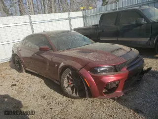2022 Dodge Charger SRT Hellcat Redeye Widebody Jailbreak with VIN 2C3CDXL94NH102719, listed as a Copart auction lot 38883714 with 22,328 mi miles and Salvage Title. Bid and sale history available at carsss.com. Image 4.