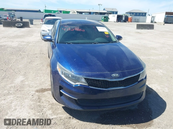 2016 Kia Optima LX Turbo with VIN 5XXGT4L13GG030586, listed as a IAAI auction lot 41824682 with 147,401 mi miles. Bid and sale history available at carsss.com. Image 12.