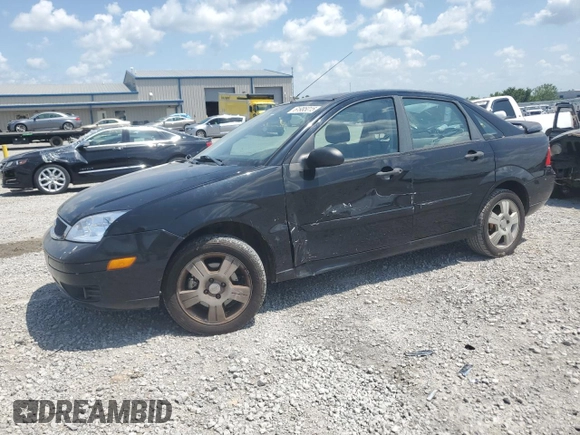 2006 Ford Focus S with VIN 1FAFP34N76W246035, listed as a Copart auction lot 61985015 with 196,498 mi miles and Salvage title. Bid and sale history available at DreamBid. Image 1.