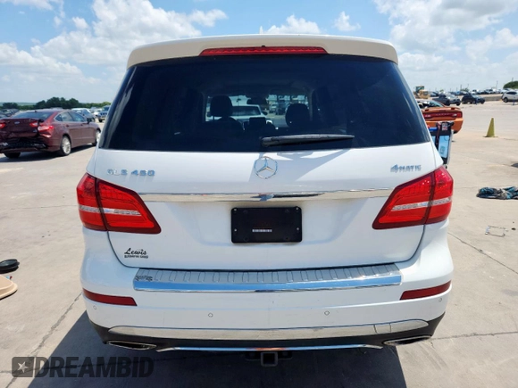 2017 Mercedes-Benz GLS 450 with VIN 4JGDF6EEXHA830879, listed as a Copart auction lot 62296855 with 96,406 mi miles and Clean title. Bid and sale history available at DreamBid. Image 6.