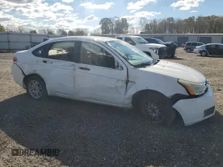 2008 Ford Focus SE with VIN 1FAHP35N08W275659, listed as a Copart auction lot 47980245 with 0 mi miles and Salvage Title. Bid and sale history available at carsss.com. Image 4.