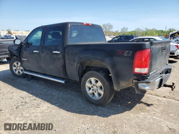 2011 GMC Sierra 1500 SLT z VIN 3GTP2WE37BG155996, wystawiony jako Copart lot #53992745 z przebiegiem Nie podano mil oraz Szkoda całkowita • Salvage title. Historia ofert i sprzedaży dostępna na DreamBid. Obrazek 2.
