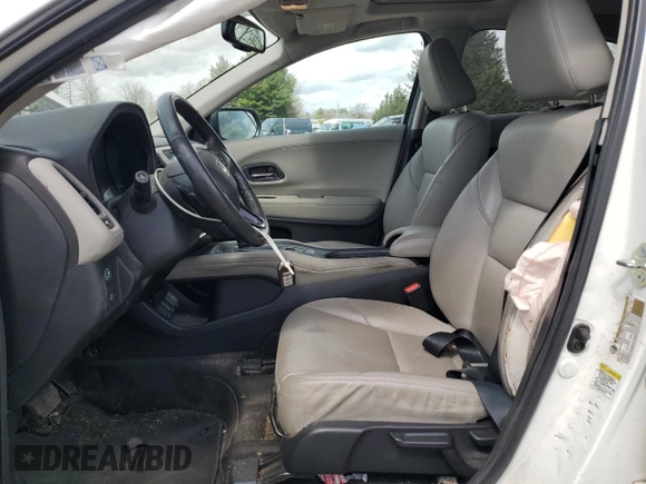 2016 Honda HR-V EX-L w/Navi with VIN 3CZRU6H74GM708995, listed as a Copart auction lot 51014865 with 105,957 mi miles and Salvage Title. Bid and sale history available at carsss.com. Image 7.