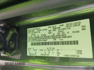 2016 Ford F-150 XL z VIN 1FTEX1CP2GFC72007, wystawiony jako IAAI lot #42027063 z przebiegiem 108 511 mil mil oraz . Historia ofert i sprzedaży dostępna na DreamBid. Obrazek 9.