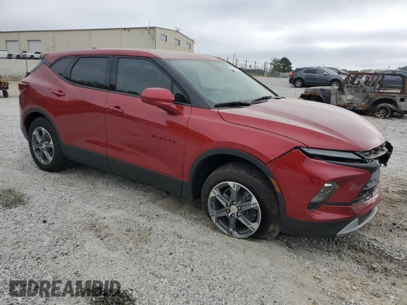 2023 Chevrolet Blazer LT с VIN 3GNKBCR43PS180059, выставлен на аукционе Copart как лот 51939655 с пробегом 15 036 миль миль и Списание • Salvage title. История ставок и продаж доступна на DreamBid. Изображение 4.