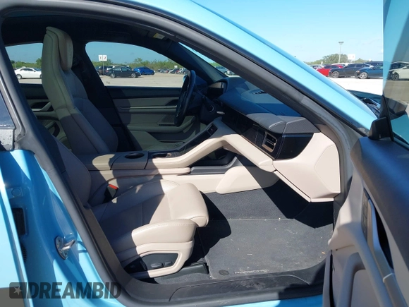 2022 Porsche Taycan with VIN WP0AA2Y10NSA10908, listed as a IAAI auction lot 42257582 with 23,806 mi miles and . Bid and sale history available at DreamBid. Image 5.