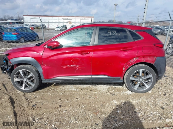 2021 Hyundai Kona Limited with VIN KM8K3CA51MU744986, listed as a IAAI auction lot 41519852 with 69,443 mi miles. Bid and sale history available at carsss.com. Image 14.
