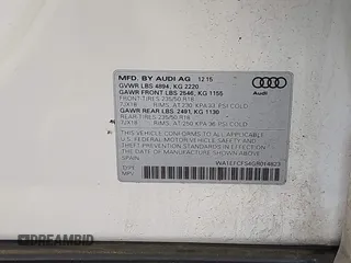2016 Audi Q3 Premium Plus z VIN WA1EFCFS4GR014823, wystawiony jako IAAI lot #42247906 z przebiegiem 137 268 mil mil oraz . Historia ofert i sprzedaży dostępna na DreamBid. Obrazek 9.