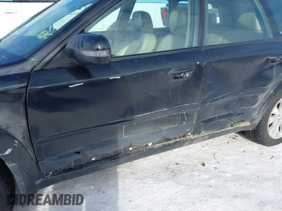 2008 Subaru Outback L.L. Bean with VIN 4S4BP86C384338061, listed as a IAAI auction lot 41786639 with 216,474 mi miles and . Bid and sale history available at DreamBid. Image 6.