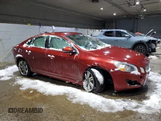 2012 Volvo S60 T6 with VIN YV1902FH0C2140987, listed as a Copart auction lot 44178225 with 70,581 mi miles and Salvage Title. Bid and sale history available at carsss.com. Image 4.