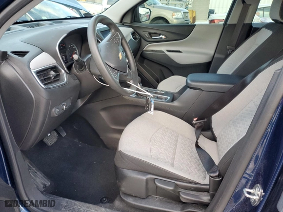 2022 Chevrolet Equinox LS with VIN 3GNAXSEVXNS237361, listed as a Copart auction lot 45090815 with 51,762 mi miles and Salvage Title. Bid and sale history available at carsss.com. Image 7.