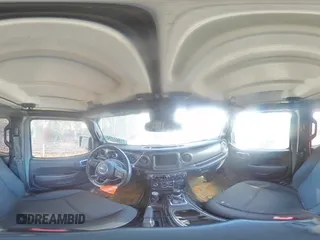 2022 Jeep Wrangler Unlimited Willys with VIN 1C4HJXDG5NW103726, listed as a Copart auction lot 75965134 with 21,536 mi miles and Salvage Title. Bid and sale history available at DreamBid. Image 12.