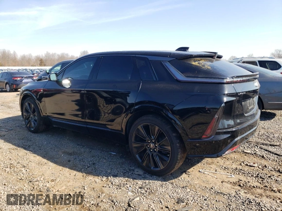 2024 Cadillac LYRIQ Sport z VIN 1GYKPWRK3RZ112032, wystawiony jako Copart lot #46460015 z przebiegiem 7 203 mil mil oraz Szkoda całkowita • Salvage title. Historia ofert i sprzedaży dostępna na DreamBid. Obrazek 2.