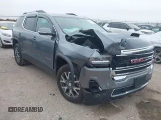 2021 GMC Acadia SLE with VIN 1GKKNKLS0MZ103718, listed as a IAAI auction lot 41511173 with 51,047 mi miles and . Bid and sale history available at DreamBid. Image 1.