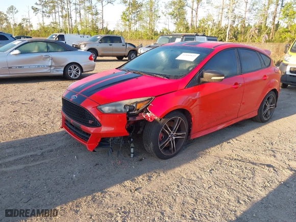 2015 Ford Focus ST with VIN 1FADP3L98FL207998, listed as a IAAI auction lot 41880849 with 203,571 mi miles. Bid and sale history available at carsss.com. Image 18.