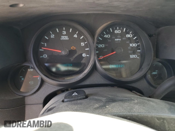 2008 Chevrolet Silverado 1500 1LT with VIN 1GCEC19038Z224229, listed as a Copart auction lot 52804725 with 147,186 mi miles and Salvage Title. Bid and sale history available at DreamBid. Image 9.