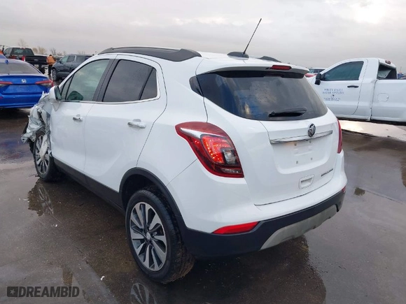 2022 Buick Encore Preferred with VIN KL4CJASM6NB541740, listed as a IAAI auction lot 41094349 with 105510 miles. Bid and sale history available at carsss.com. Image 3.