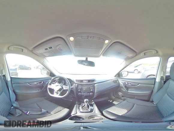 2017 Nissan Rogue S with VIN KNMAT2MT7HP613604, listed as a Copart auction lot 54550795 with 111,808 mi miles and Salvage Title. Bid and sale history available at DreamBid. Image 15.