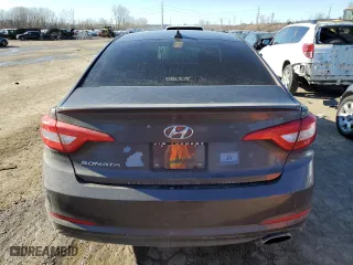2015 Hyundai Sonata 2.4L SE with VIN 5NPE24AF3FH039106, listed as a Copart auction lot 47027725 with 122,839 mi miles and Salvage Title. Bid and sale history available at carsss.com. Image 6.