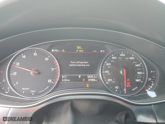 2018 Audi A7 Prestige with VIN WAU23AFC7JN090188, listed as a Copart auction lot 70201534 with 97,956 mi miles and Salvage Title. Bid and sale history available at carsss.com. Image 9.