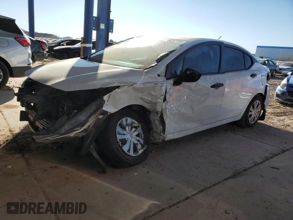 2021 Nissan Versa S with VIN 3N1CN8DV1ML923683, listed as a Copart auction lot 46352195 with 68,026 mi miles and Salvage Title. Bid and sale history available at carsss.com. Image 1.