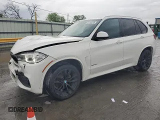 2017 BMW X5 xDrive35i z VIN 5UXKR0C52H0V65219, wystawiony jako Copart lot #53722215 z przebiegiem 97 039 mil mil oraz Szkoda całkowita • Salvage title. Historia ofert i sprzedaży dostępna na DreamBid. Obrazek 1.
