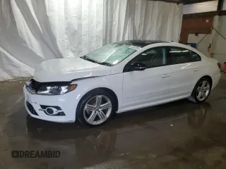 2017 Volkswagen CC R-Line Executive with VIN WVWFP7AN2HE501656, listed as a Copart auction lot 65382504 with 75,500 mi miles and Salvage Title. Bid and sale history available at DreamBid. Image 1.