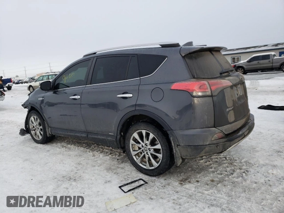2016 Toyota RAV4 Hybrid Limited with VIN JTMDJREV3GD057268, listed as a Copart auction lot 70531362 with 94,489 mi miles. Bid and sale history available at carsss.com. Image 2.