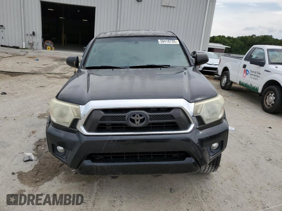 2015 Toyota Tacoma PreRunner с VIN 3TMJU4GNXFM175010, выставлен на аукционе Copart как лот 58418735 с пробегом 166 938 миль миль и Списание • Salvage title. История ставок и продаж доступна на DreamBid. Изображение 5.