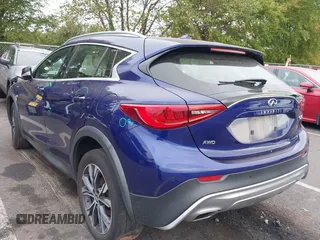 2018 Infiniti QX30 Luxury with VIN SJKCH5CR9JA047825, listed as a IAAI auction lot 40414723 with Not Provided miles and . Bid and sale history available at DreamBid. Image 3.