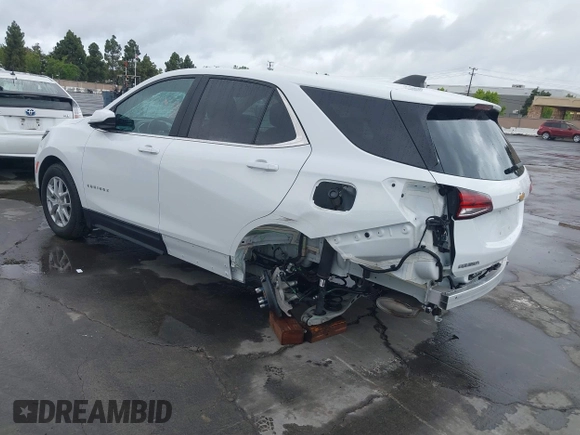 2023 Chevrolet Equinox LT with VIN 3GNAXKEG7PS115903, listed as a IAAI auction lot 42239054 with 18,032 mi miles and . Bid and sale history available at DreamBid. Image 3.