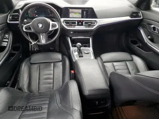 2020 BMW 3 Series 330i xDrive with VIN 3MW5R7J00L8B12632, listed as a Copart auction lot 43011785 with 74,845 mi miles and Clean Title. Bid and sale history available at carsss.com. Image 8.